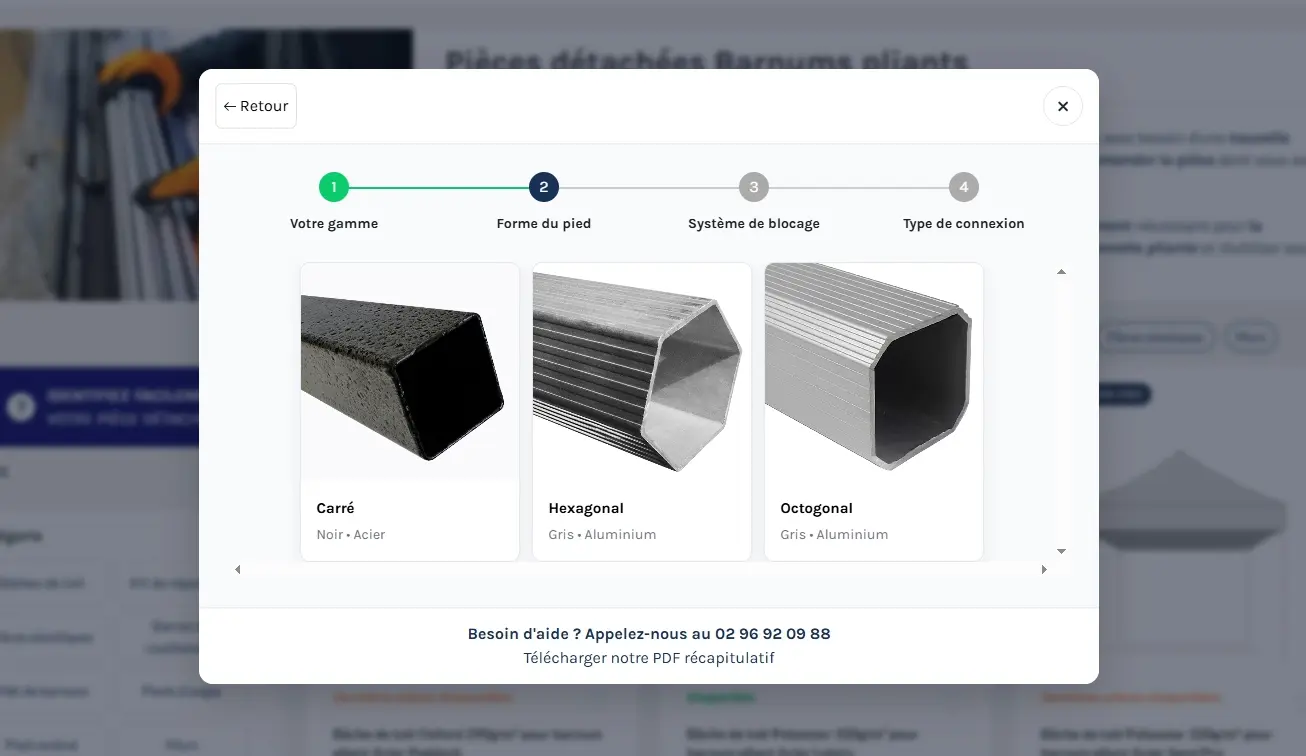 Nouveau module pièces détachées : trouvez facilement vos pièces de rechange !