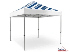 Nouveau barnum racing 3x3 bleu sans murs