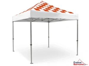 Nouveau barnum racing 3x3 orange sans murs