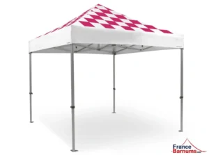 Nouveau barnum racing 3x3 rose sans murs
